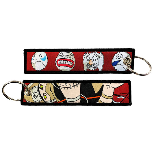 Naruto Anime Keychain - Embroidered Keychains for Gamers!!